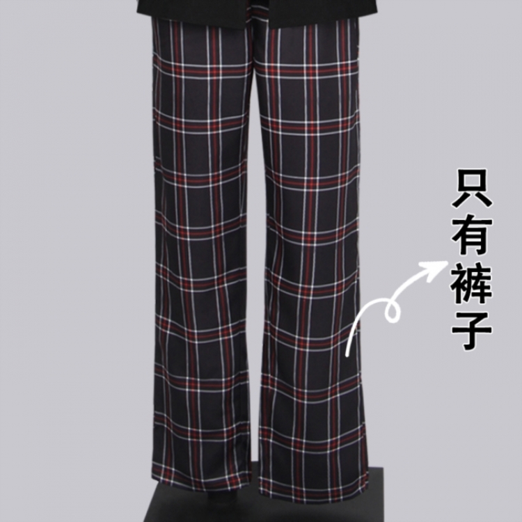 Megami Ibunroku Persona Anime peripheral men's long pants from XS to 2XL