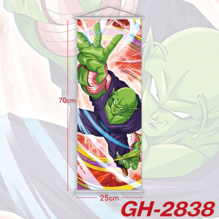 DRAGON BALL Plastic Rod Cloth Small Hanging Canvas Painting Wall Scroll 25x70cm price for 5 pcs