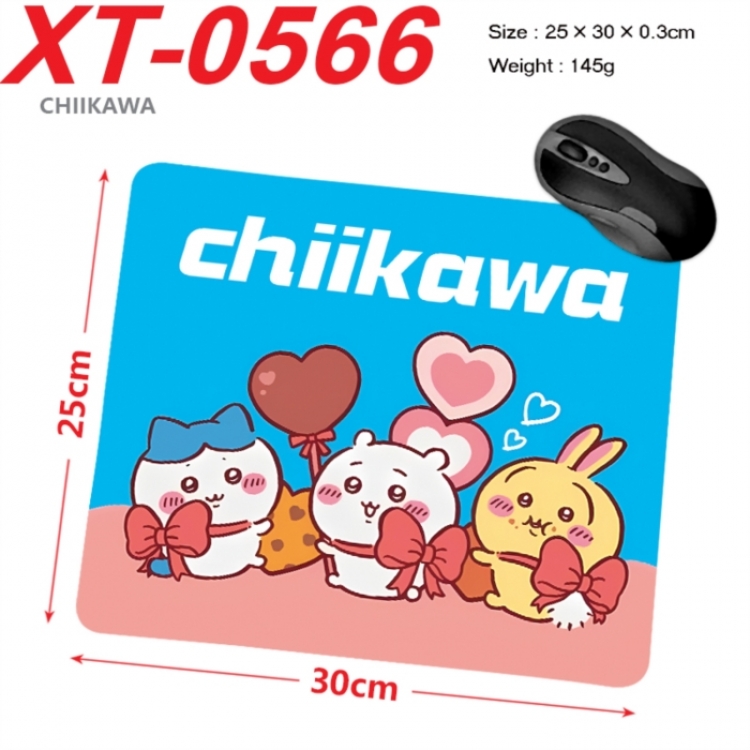 Chiikawa Anime peripheral new lock edge mouse pad 25X30cm