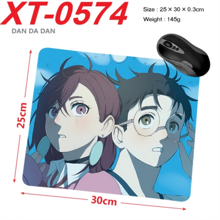 Dandadan Anime peripheral new lock edge mouse pad 25X30cm