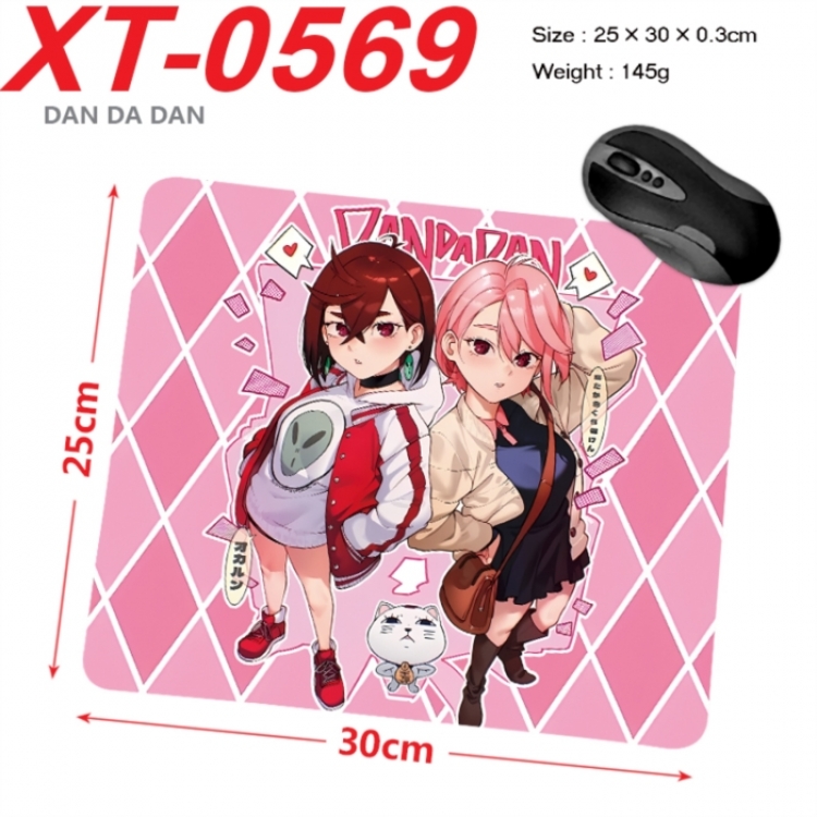 Dandadan Anime peripheral new lock edge mouse pad 25X30cm
