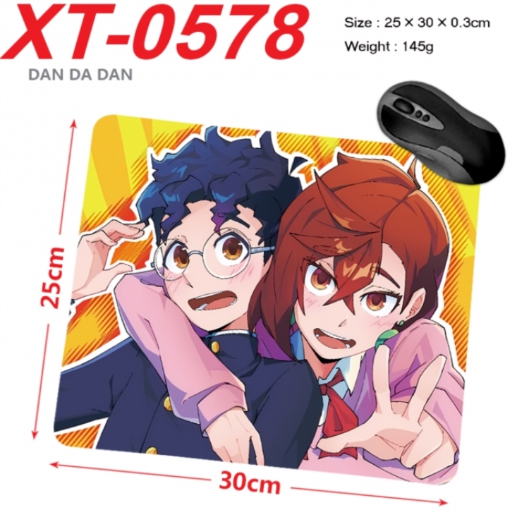 Dandadan Anime peripheral new lock edge mouse pad 25X30cm