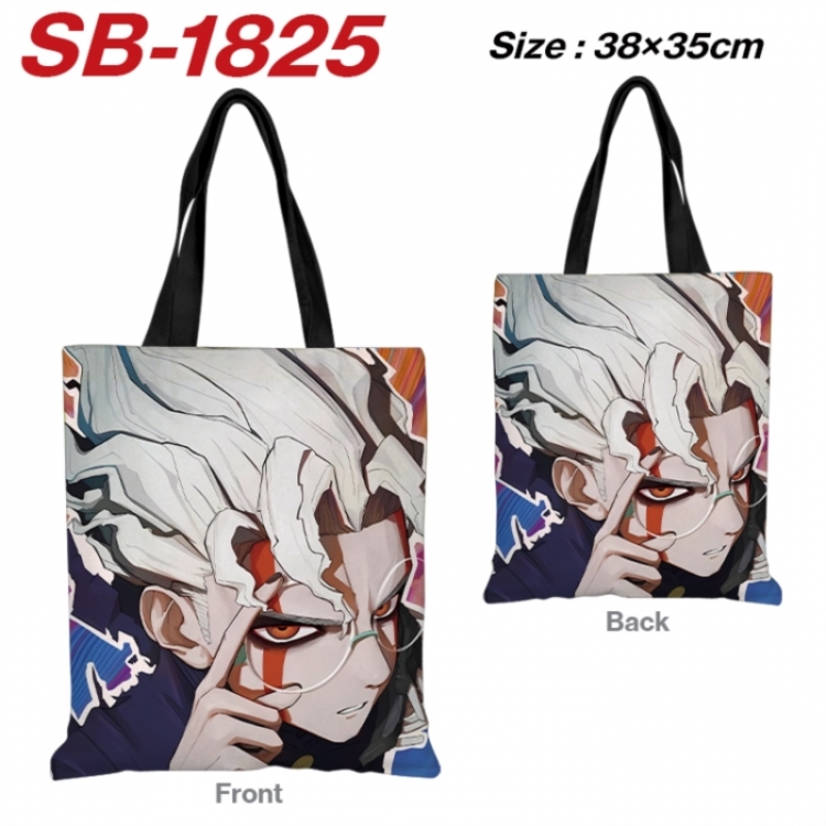 Dandadan Anime Canvas Handheld Shoulder Bag Handbag Shopping Bag 38X35CM SB-1825