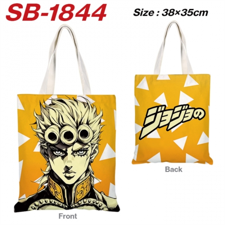 JoJos Bizarre Adventure Anime Canvas Handheld Shoulder Bag Handbag Shopping Bag 38X35CM SB-1844