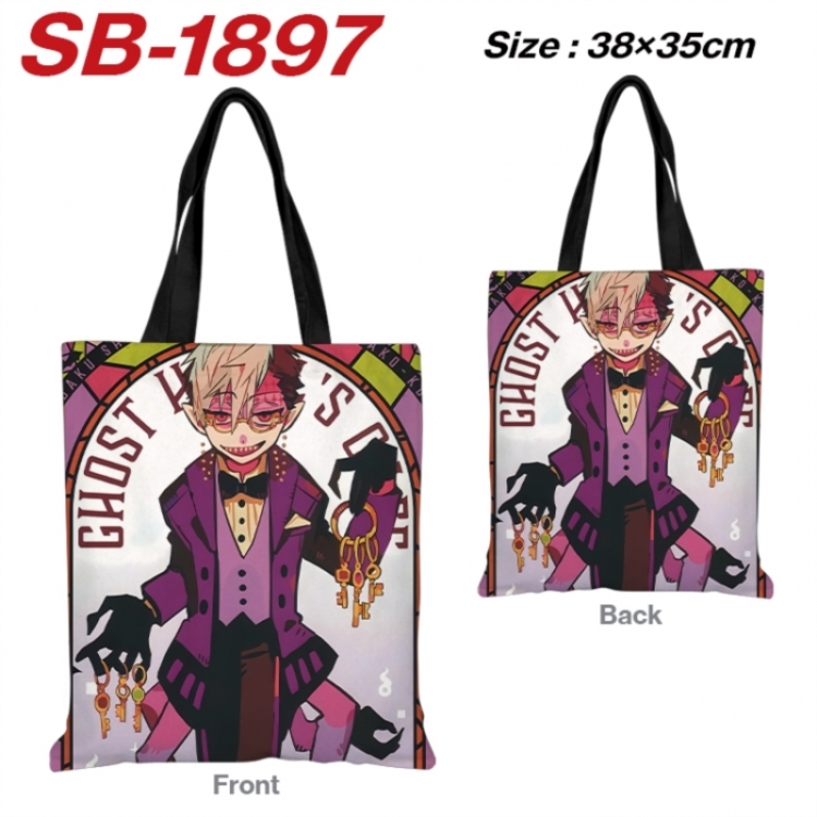 Toilet-bound Hanako-kun Anime Canvas Handheld Shoulder Bag Handbag Shopping Bag 38X35CM SB-1897