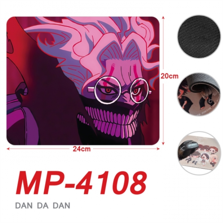 Dandadan Anime Full Color Printing Mouse Pad Unlocked 20X24cm price for 5 pcs