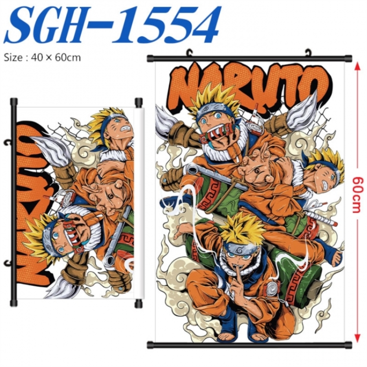 Naruto Anime digital printed pole style hanging picture Wall Scroll 40x60cm