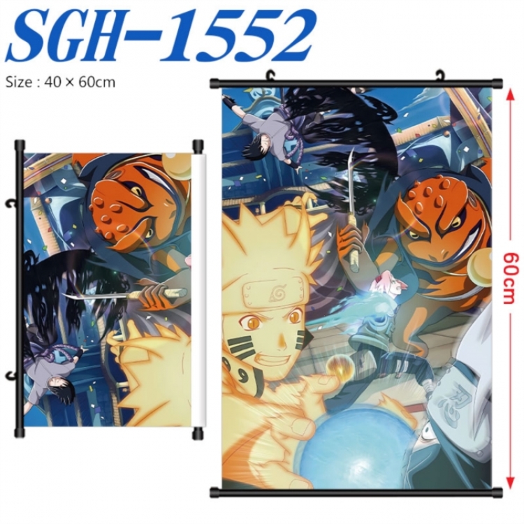 Naruto Anime digital printed pole style hanging picture Wall Scroll 40x60cm