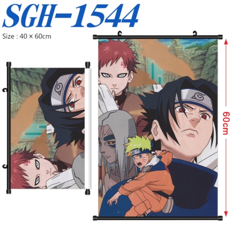 Naruto Anime digital printed pole style hanging picture Wall Scroll 40x60cm