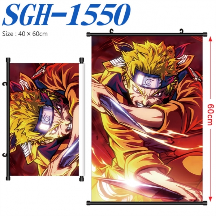 Naruto Anime digital printed pole style hanging picture Wall Scroll 40x60cm