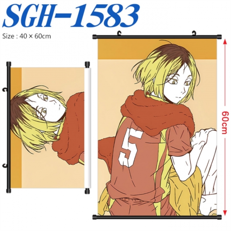 Haikyuu!! Anime digital printed pole style hanging picture Wall Scroll 40x60cm SGH-1583