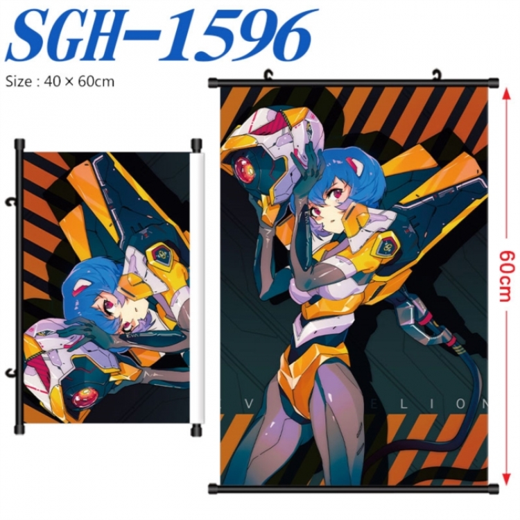 EVA  Anime digital printed pole style hanging picture Wall Scroll 40x60cm SGH-1596