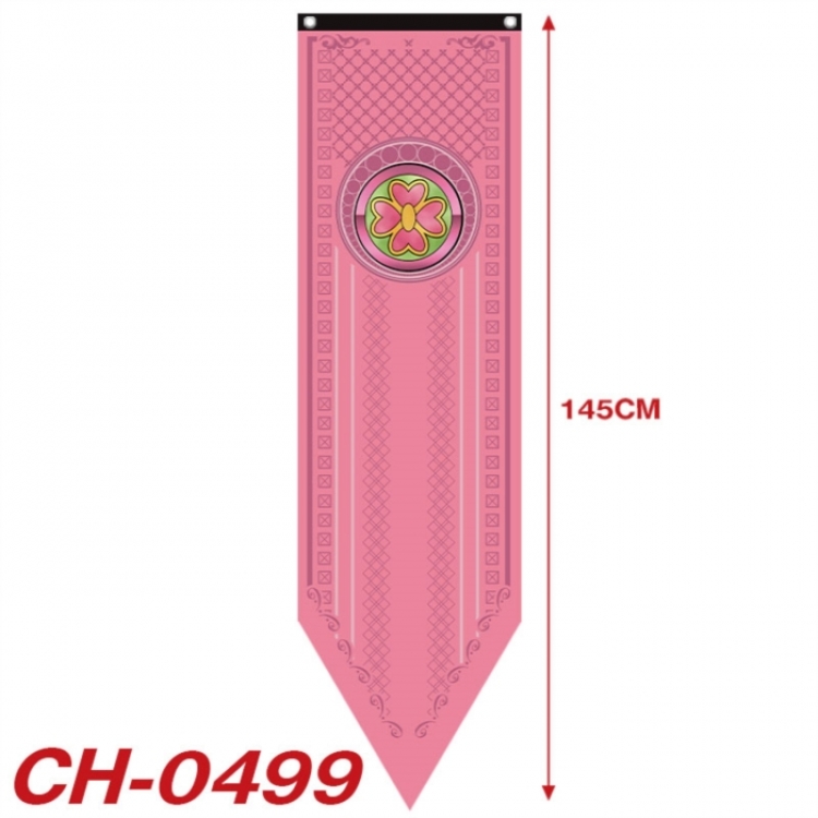 Demon Slayer Kimets Anime Peripheral Full Color Printing Banner 40X145CM CH-0499