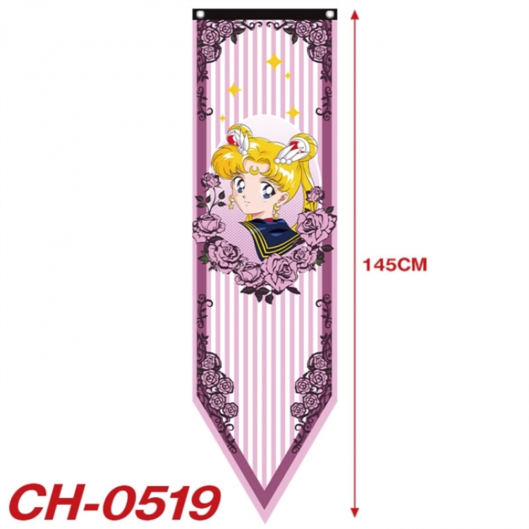 sailormoon Anime Peripheral Full Color Printing Banner 40X145CM CH-0519