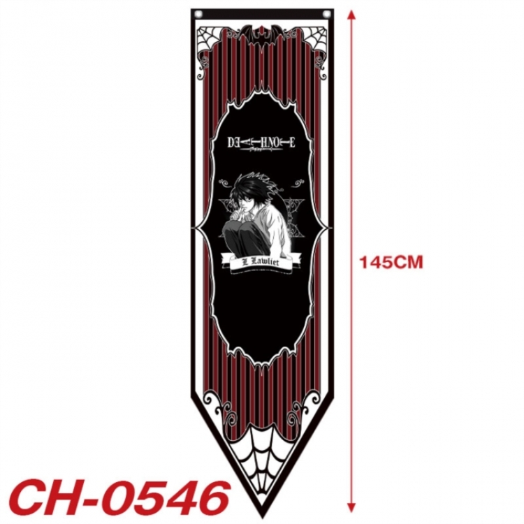 Death note Anime Peripheral Full Color Printing Banner 40X145CM 