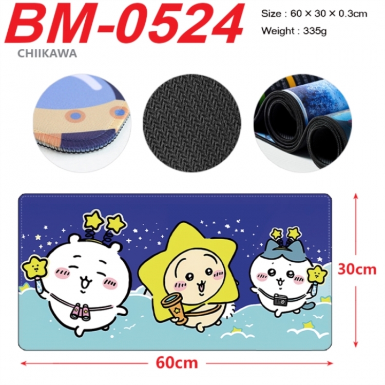 Chiikawa Animation peripheral locking mouse pad 60X30cm