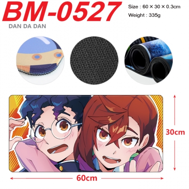Dandadan Anime peripheral lock edge mouse pad 60X30cm