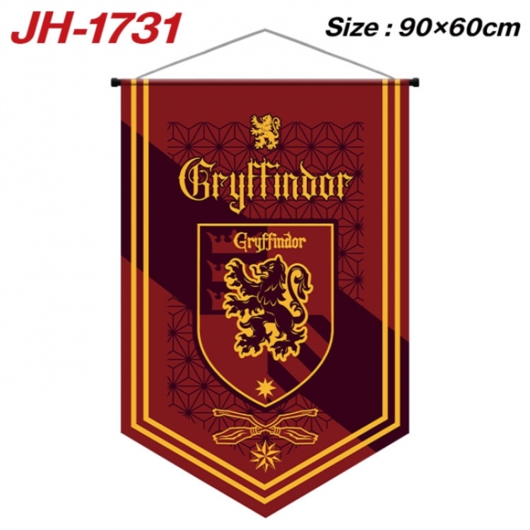 Harry Potter Anime peripheral full-color printing with hanging rope flag 90X60CM