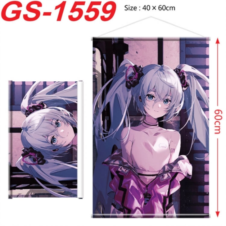 Hatsune Miku Anime digital printing hanging rope hanging Wall Scroll 40x60cm