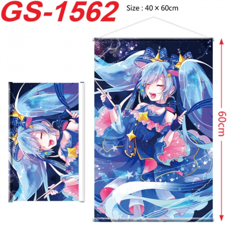 Hatsune Miku Anime digital printing hanging rope hanging Wall Scroll 40x60cm