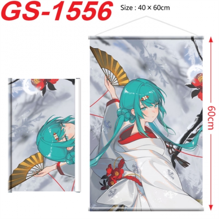 Hatsune Miku Anime digital printing hanging rope hanging Wall Scroll 40x60cm