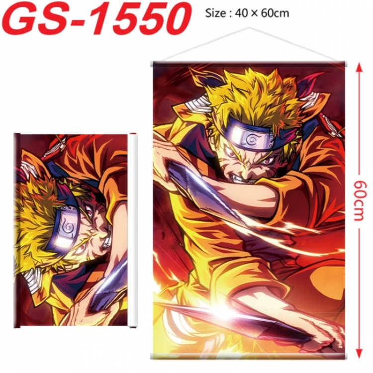 Naruto Anime digital printing hanging rope hanging Wall Scroll 40x60cm
