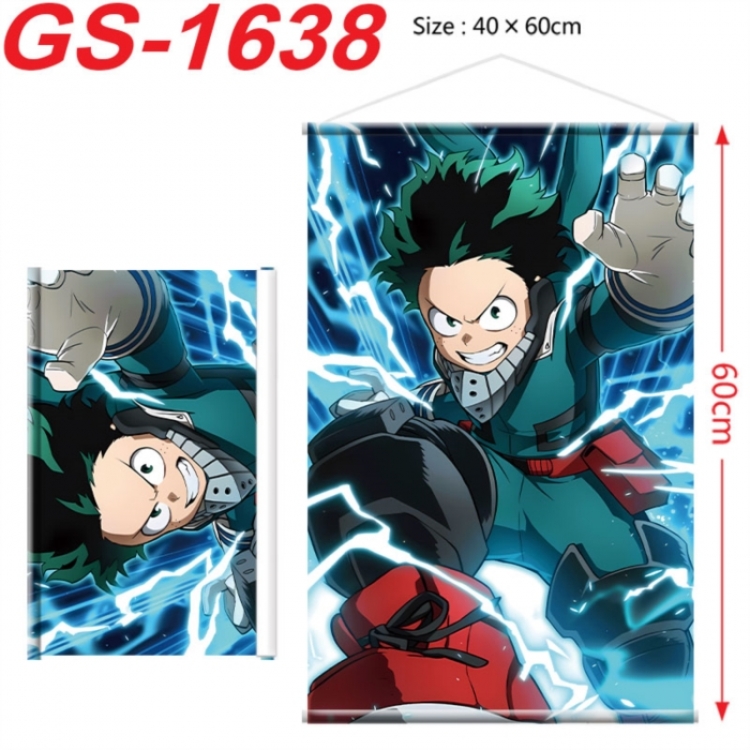 My Hero Academia Anime digital printing hanging rope hanging Wall Scroll 40x60cm