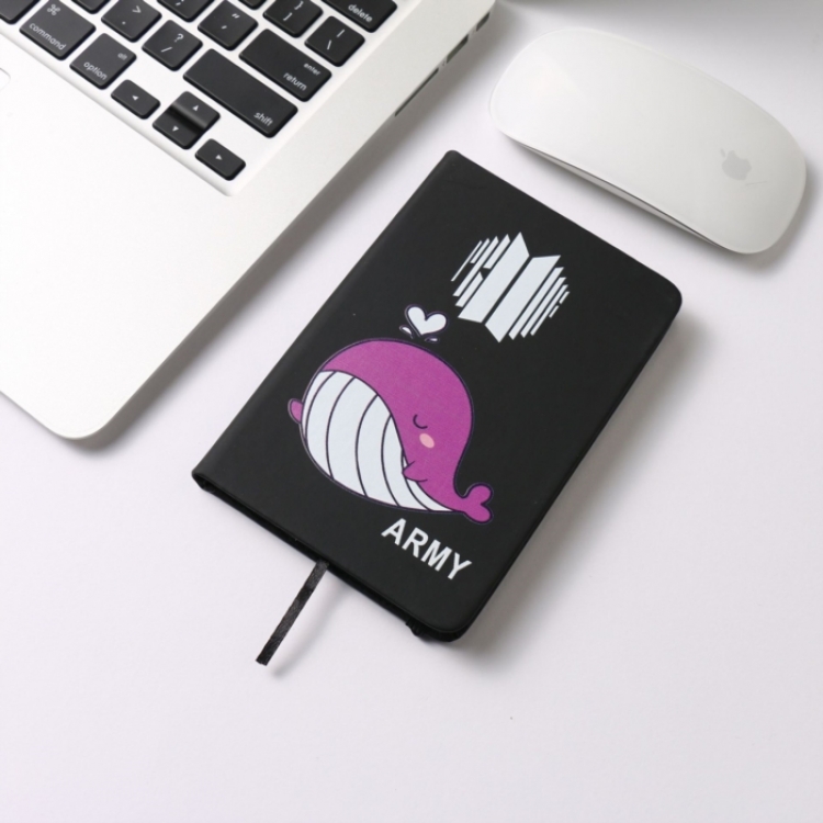 BTS PU Student Notebook Diary 9X14CM 105g