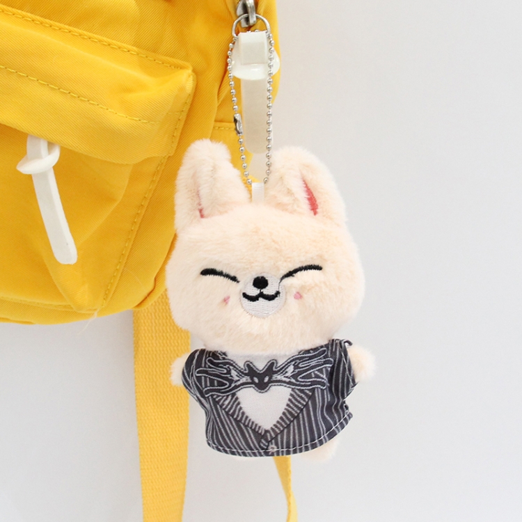 New homeless children Little rabbit fur+PP cotton plush toy pendant 12x8x5cm price for 5 pcs