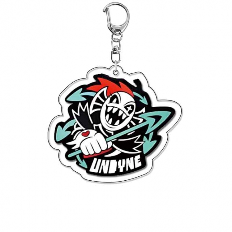 Undertale Anime Acrylic Keychain Charm price for 5 pcs