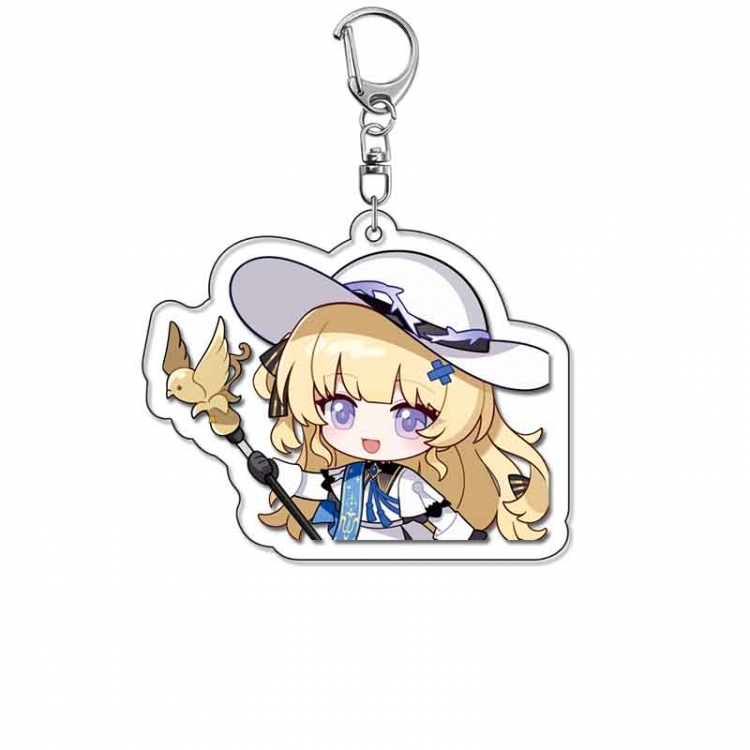 Mingchao Anime Acrylic Keychain Charm price for 5 pcs
