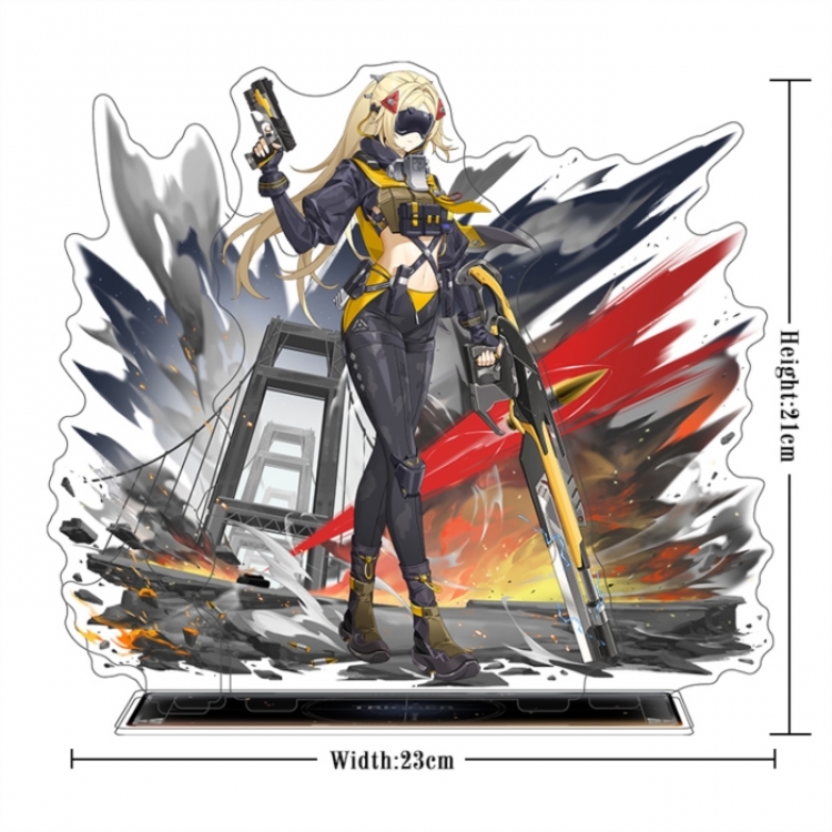 Zenless Zone Zero Acrylic interlayer technology double-sided Standing Plates stand figure 21CM
