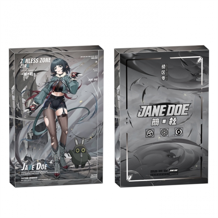 Zenless Zone Zero Anime game acrylic card brick desktop decoration 8X12X1.2cm