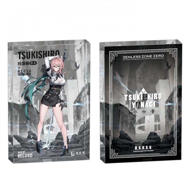 Zenless Zone Zero Anime game acrylic card brick desktop decoration 8X12X1.2cm