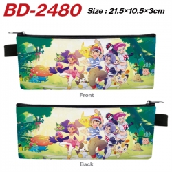 Pokemon Anime PU Leather Zippe...