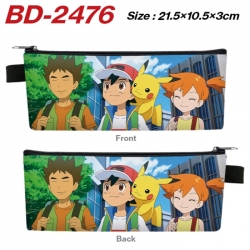 Pokemon Anime PU Leather Zippe...