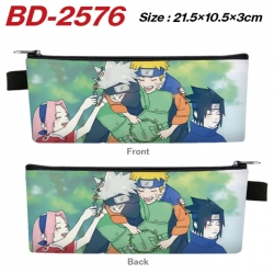Naruto Anime PU Leather Zipper...