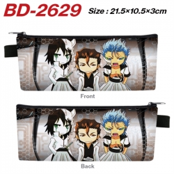 Bleach Anime PU Leather Zipper...