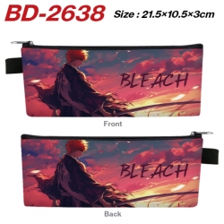 Bleach Anime PU Leather Zipper...