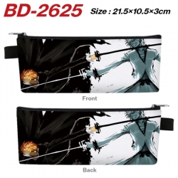 Bleach Anime PU Leather Zipper...