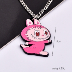 LABUBU Anime cartoon metal nec...