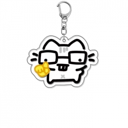 Basil Cat Anime Acrylic Keycha...