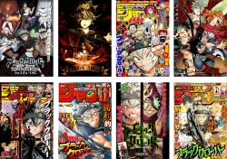 Black clover Embossed poster 8...