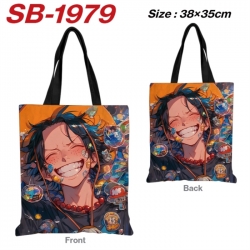 One Piece Anime Canvas Handhel...