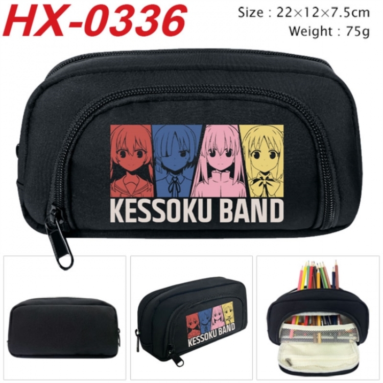 BOCCHI THE ROCK! Anime 3D pencil case with insulation layer Pencil Bag 22X15X7.5CM