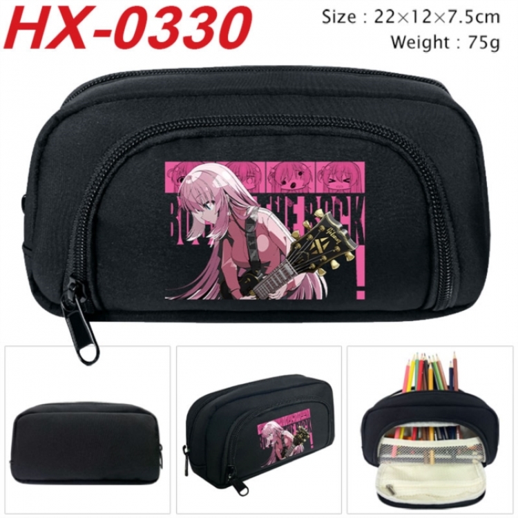 BOCCHI THE ROCK!  Anime 3D pencil case with insulation layer Pencil Bag 22X15X7.5CM