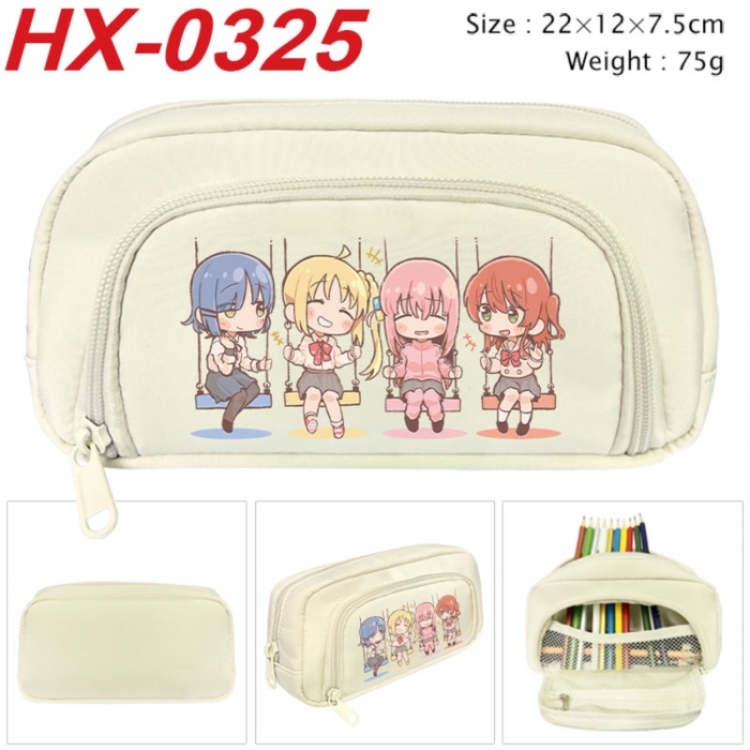 BOCCHI THE ROCK!  Anime 3D pencil case with insulation layer Pencil Bag 22X15X7.5CM