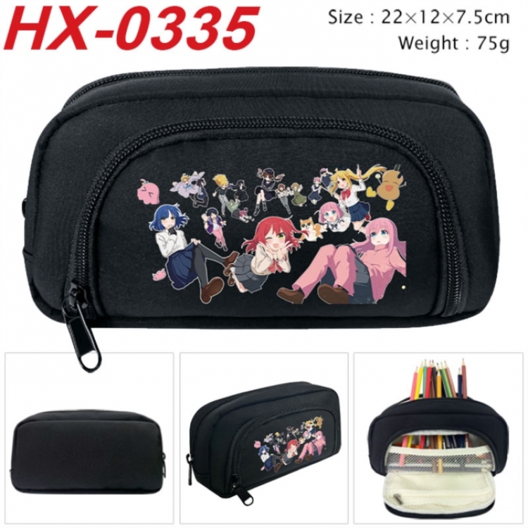 BOCCHI THE ROCK! Anime 3D pencil case with insulation layer Pencil Bag 22X15X7.5CM