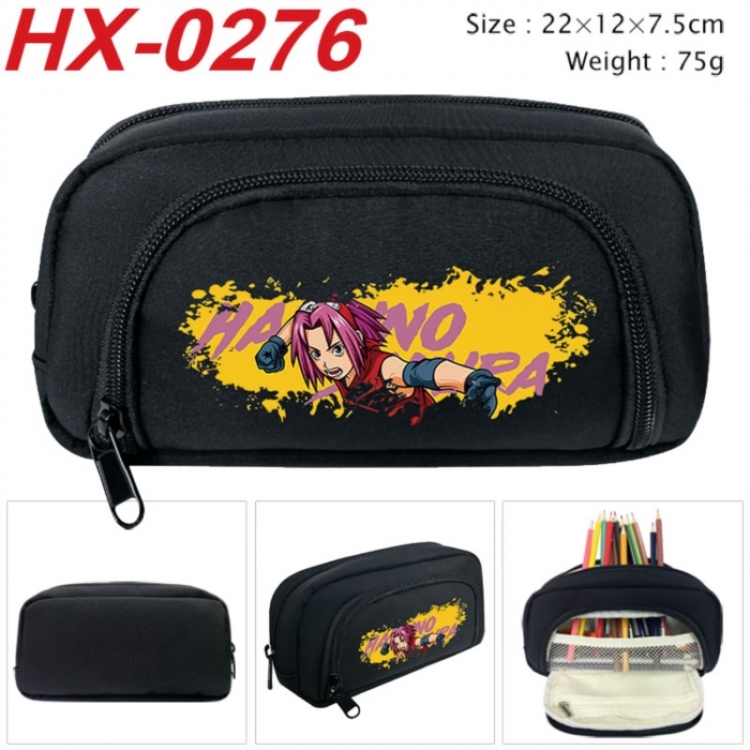 Naruto Anime 3D pencil case with insulation layer Pencil Bag 22X15X7.5CM