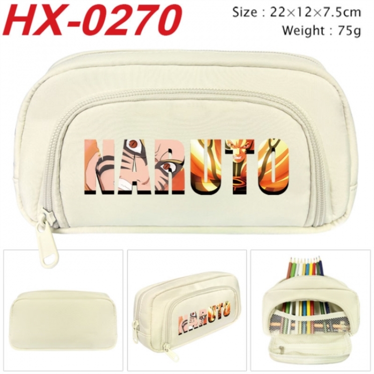 Naruto Anime 3D pencil case with insulation layer Pencil Bag 22X15X7.5CM